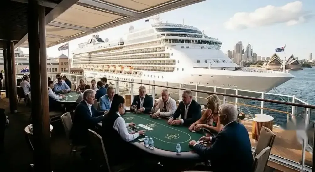 Private high-stakes salon table